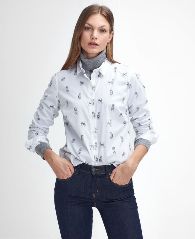 koszula z długim rękawem brambles tailored