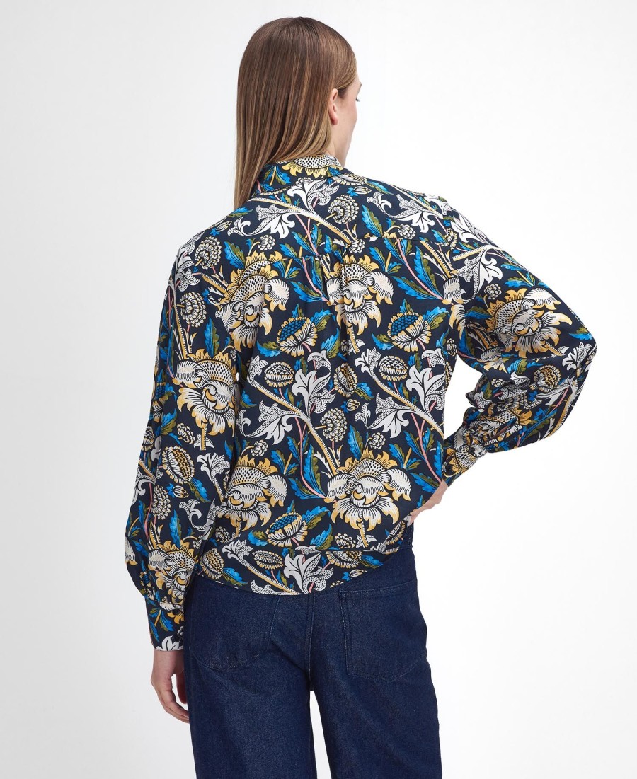 koszula barbour x william morris gallery rendall z nadrukiem
