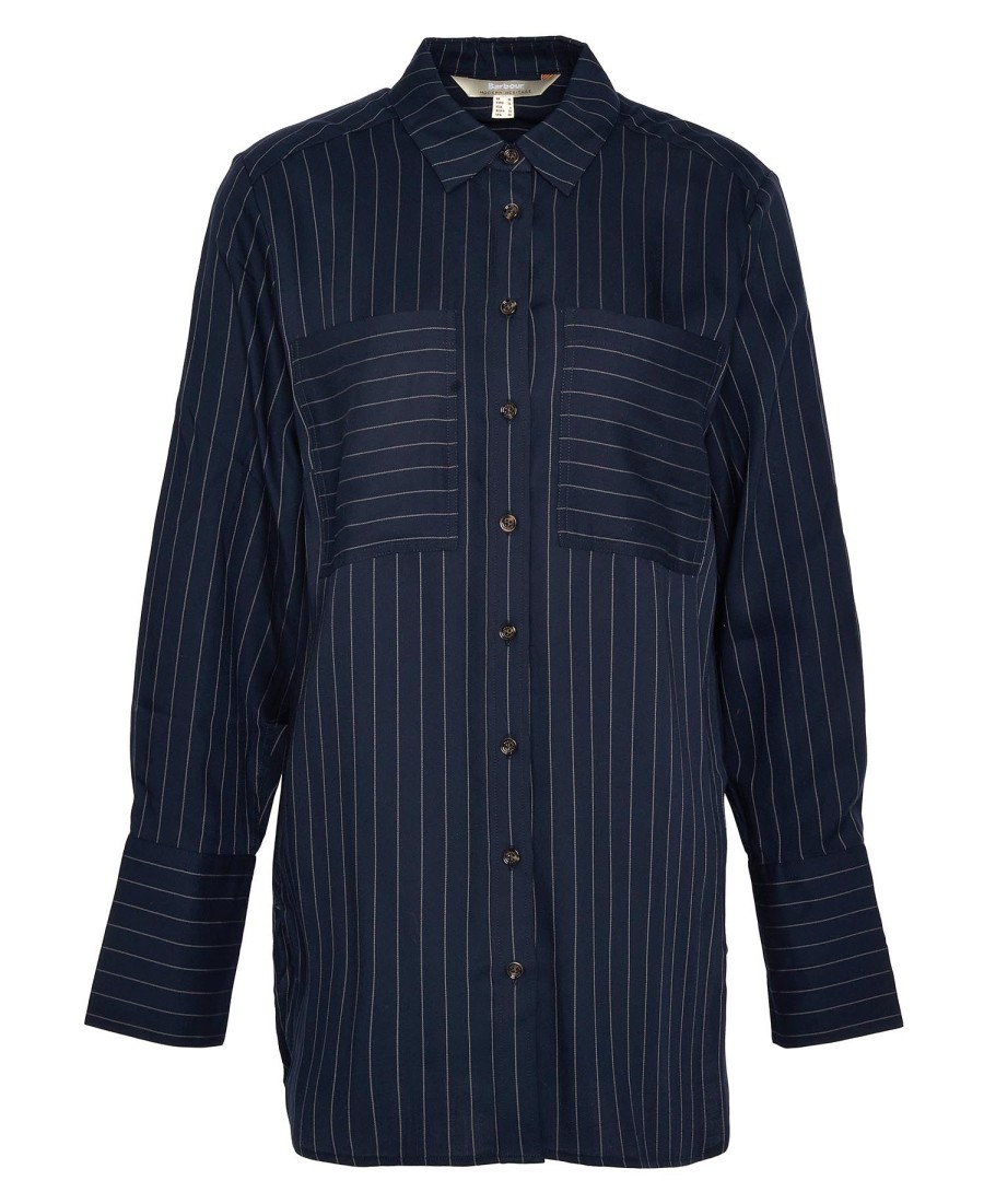 koszula carrie relaxed pinstripe