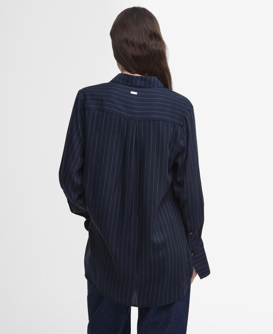 koszula carrie relaxed pinstripe