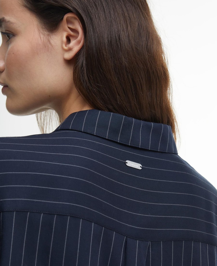 koszula carrie relaxed pinstripe