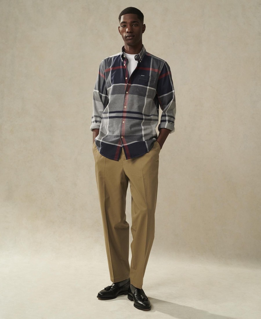koszula z długim rękawem dunoon tailored