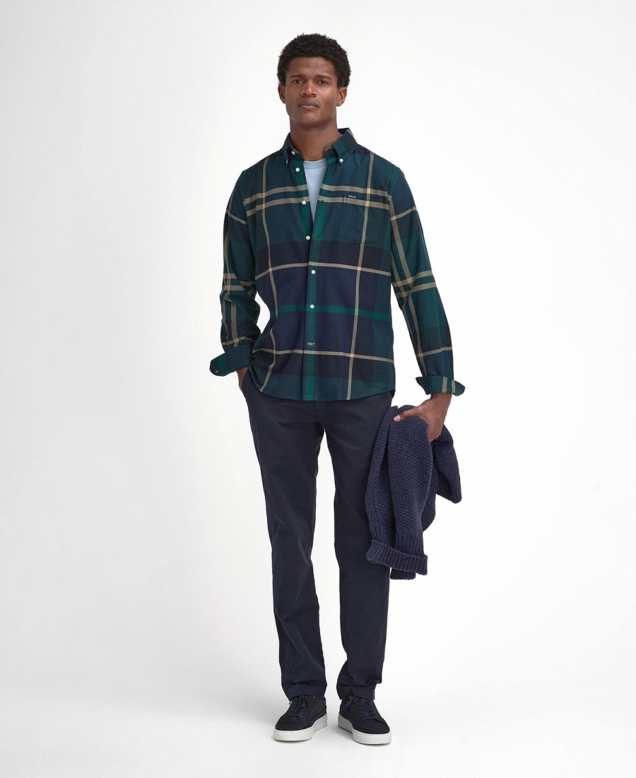 koszula z długim rękawem dunoon tailored