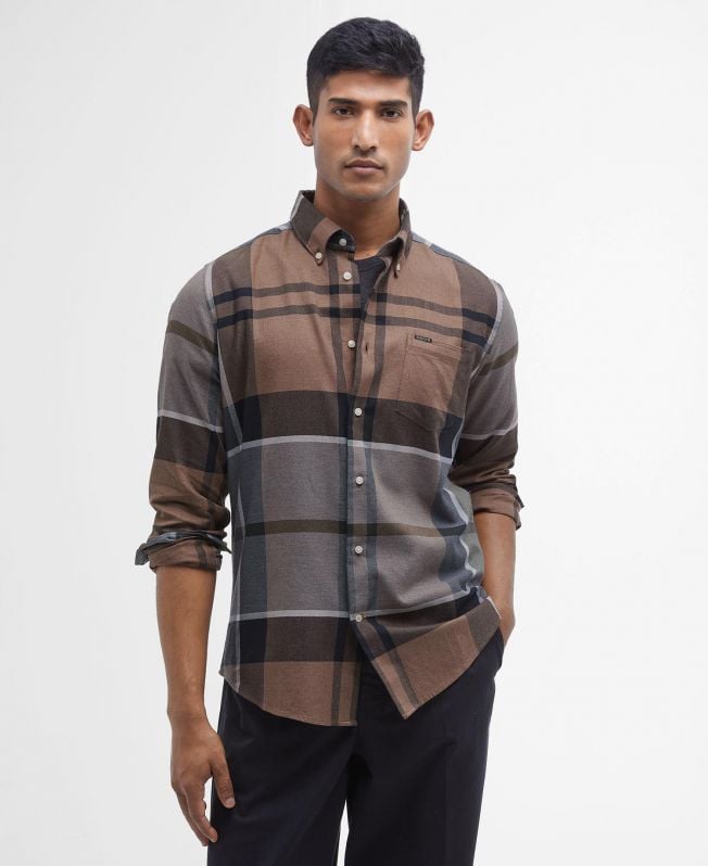 koszula z długim rękawem dunoon tailored