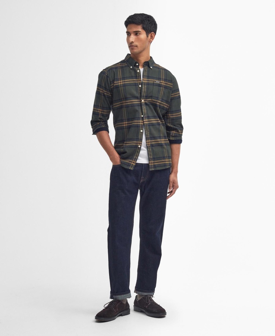 koszula z długim rękawem portdown tailored
