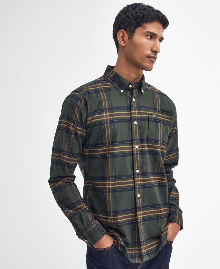 koszula z długim rękawem portdown tailored