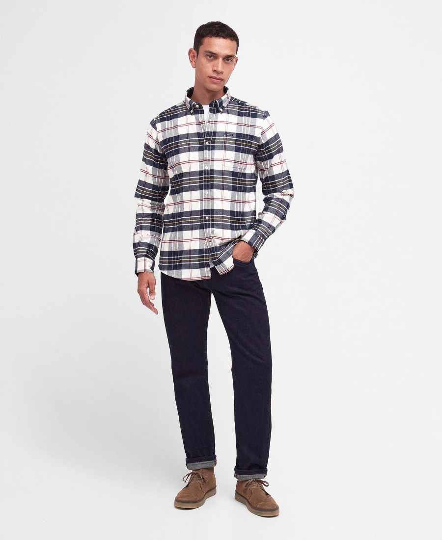 koszula w kratkę ronan tailored