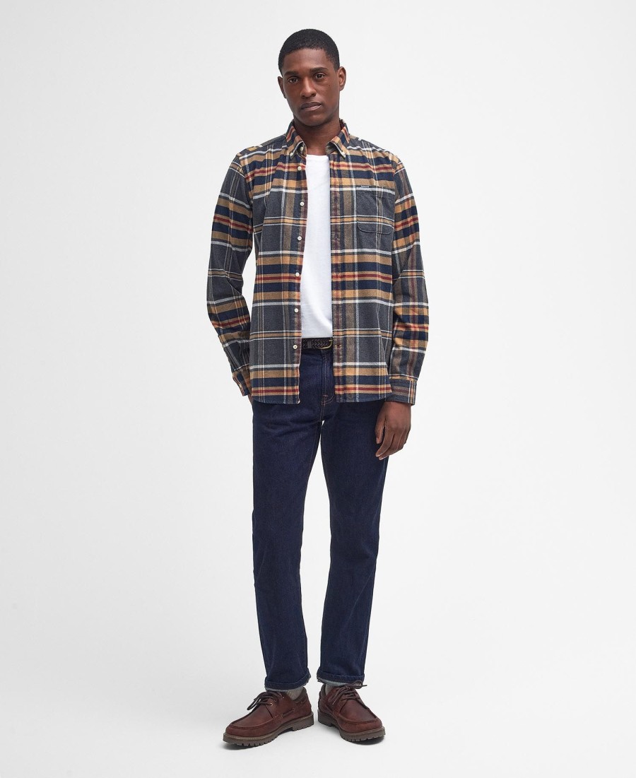 koszula w kratkę ronan tailored