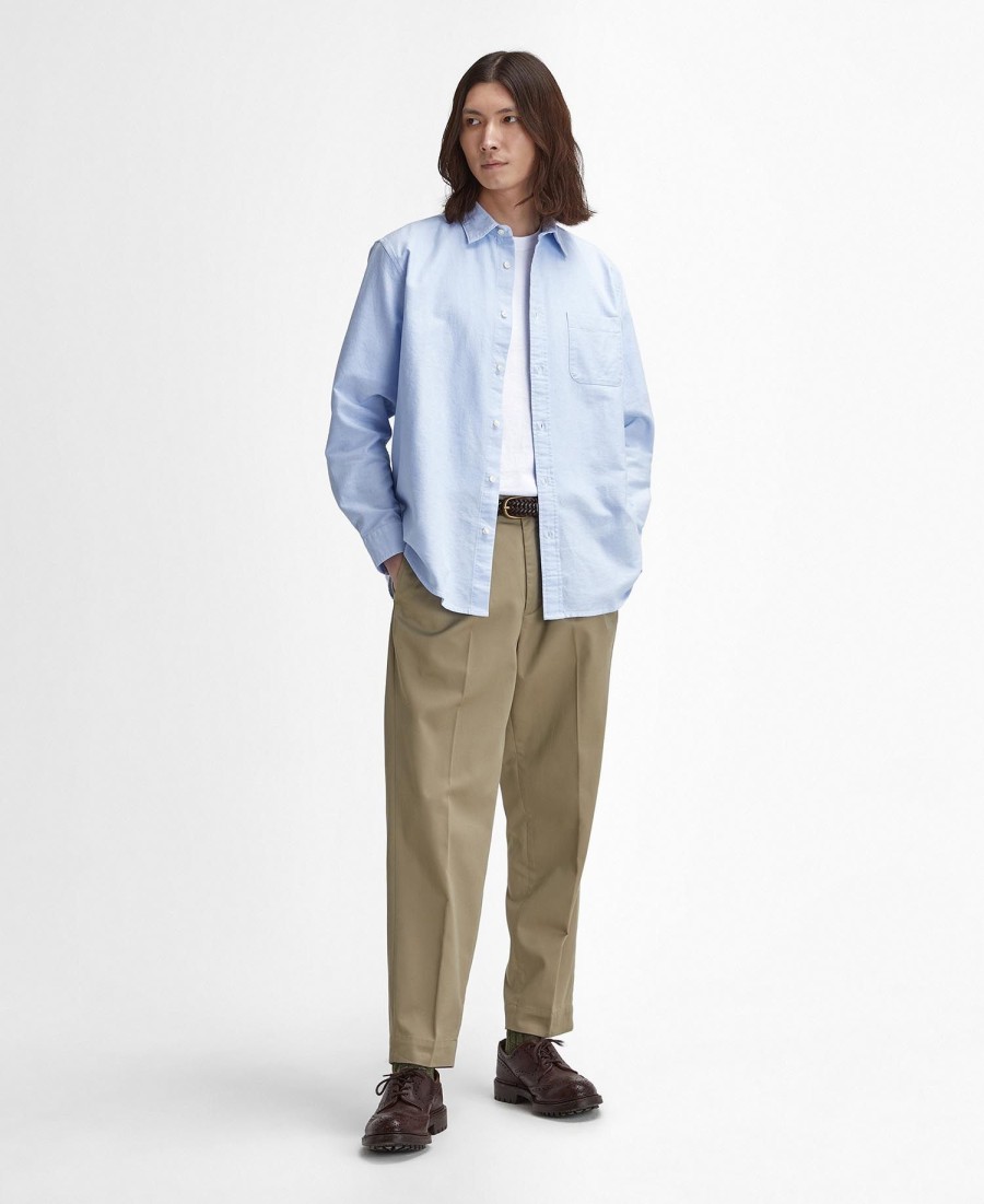 koszula oxford z długim rękawem dunand oversized