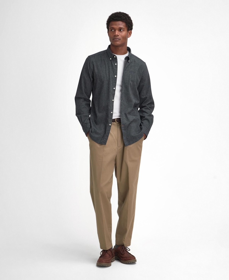 koszula z długim rękawem tainsbury tailored