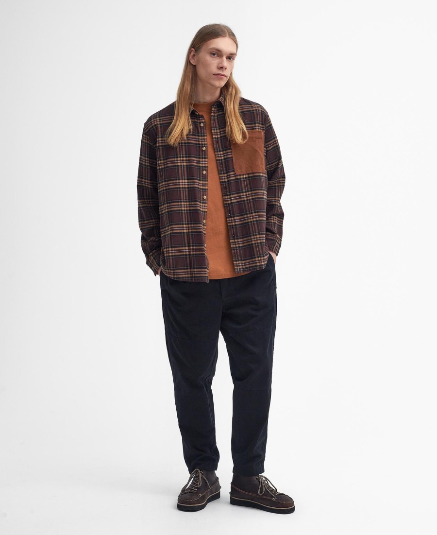 koszula burlington oversized z długim rękawem i ściągaczem