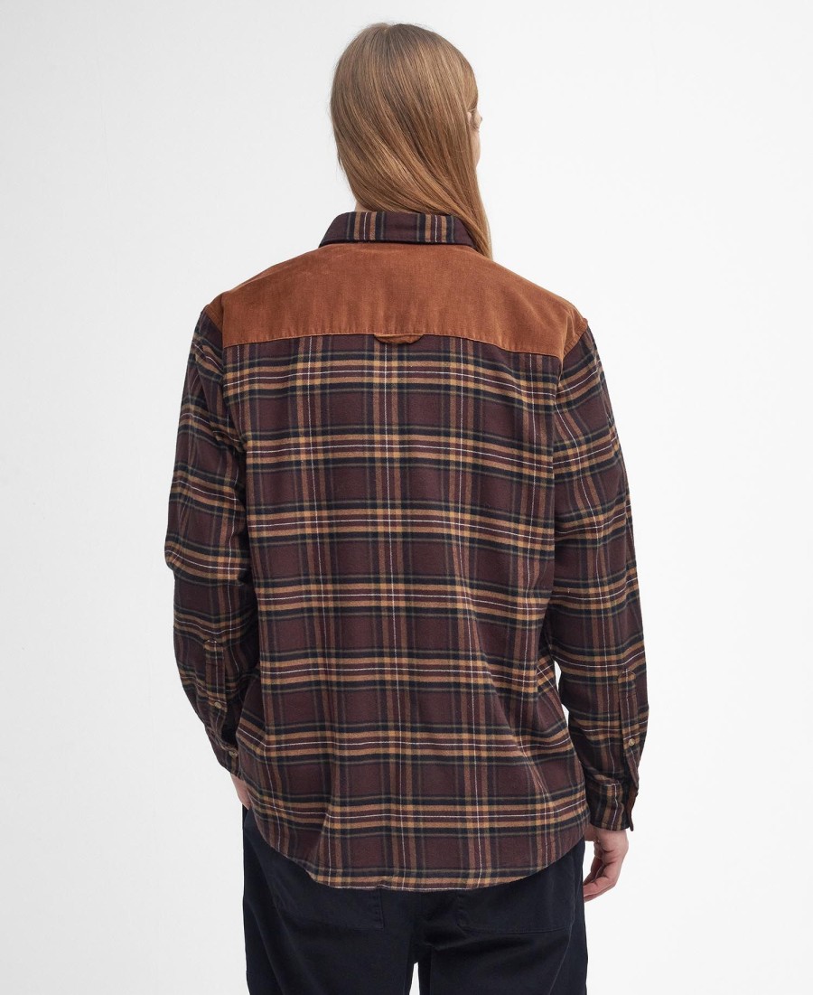 koszula burlington oversized z długim rękawem i ściągaczem