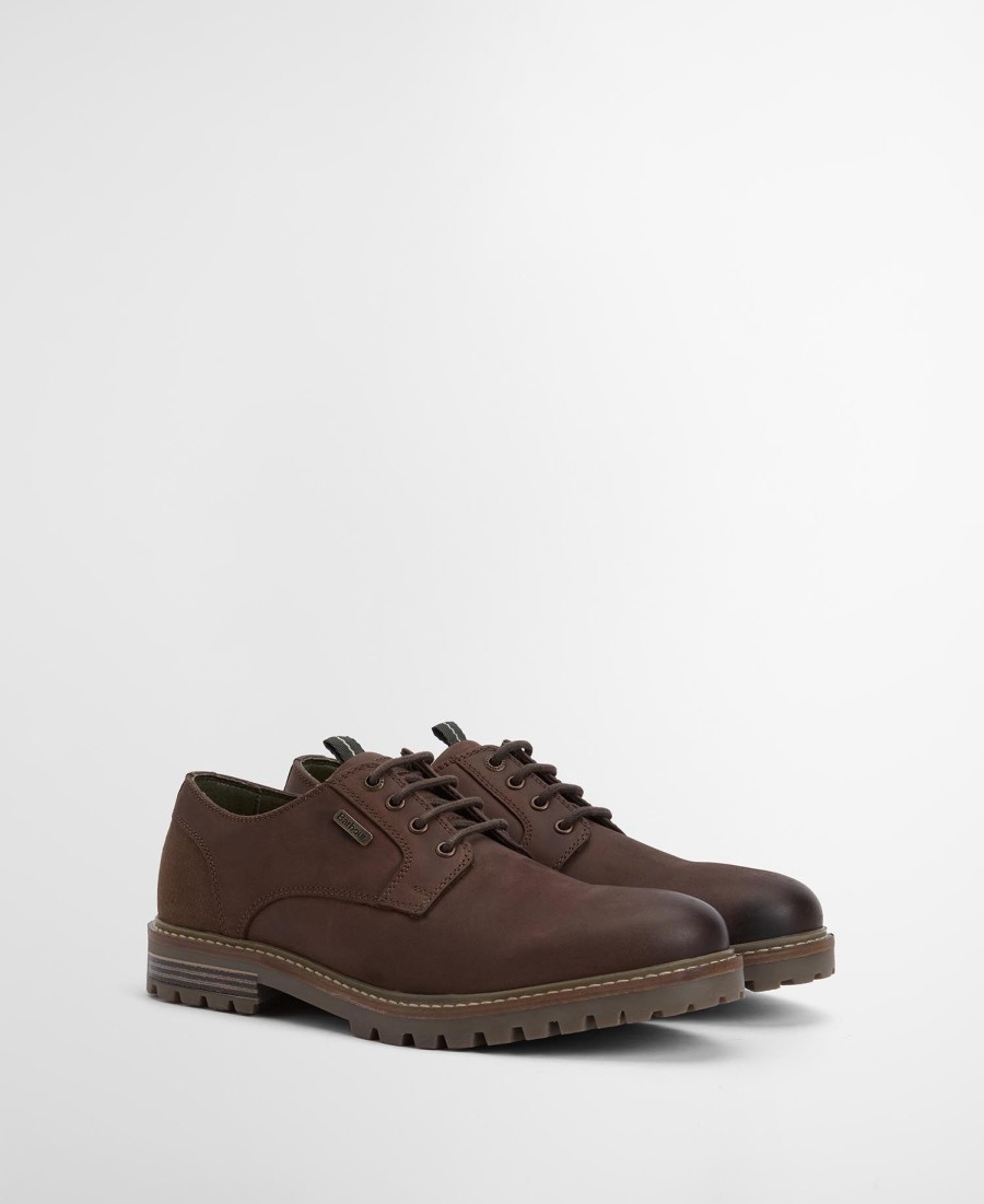 sandstone derby shoes