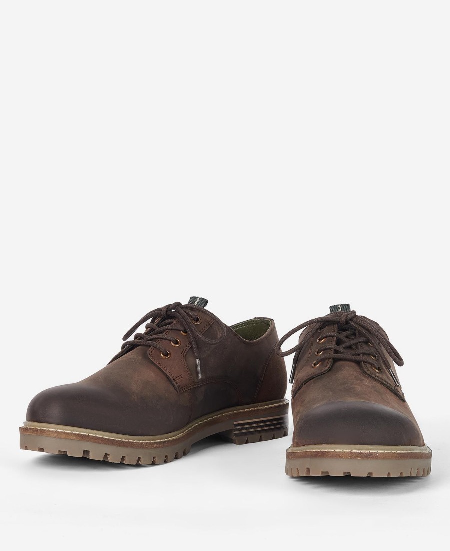 sandstone derby shoes