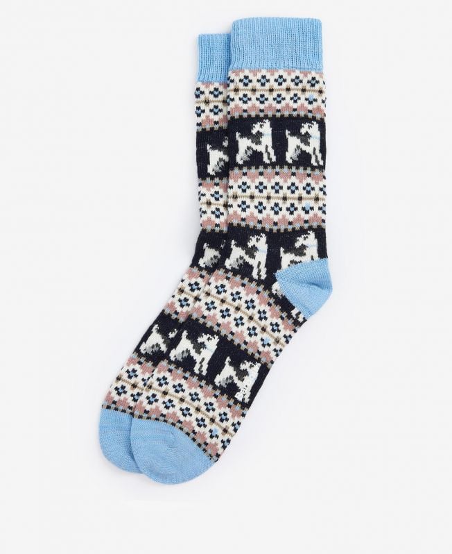 skarpetki fair isle terrier