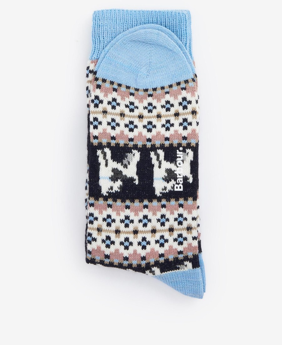 skarpetki fair isle terrier