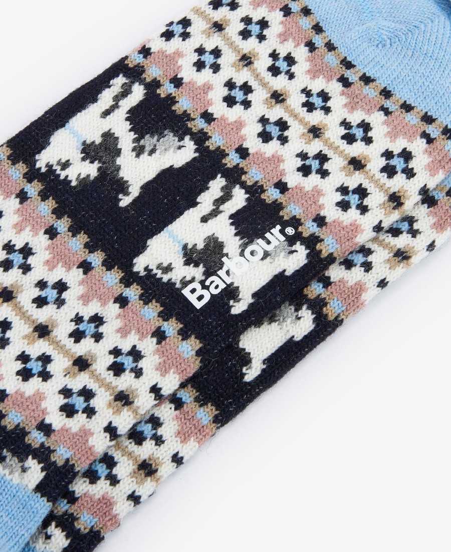 skarpetki fair isle terrier