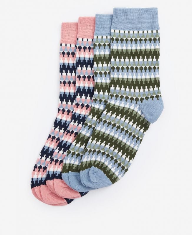 skarpetki louise fair isle zestaw 2 szt.