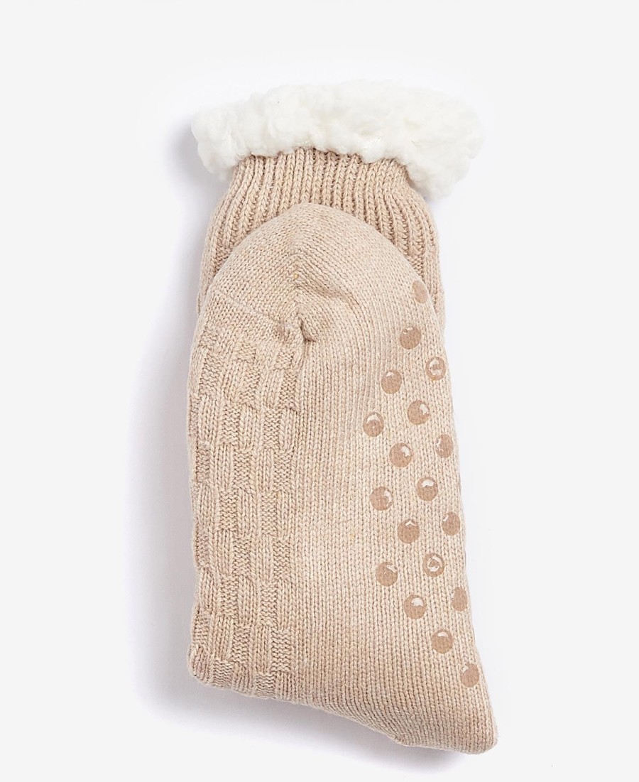 skarpetki wypoczynkowe cable knit