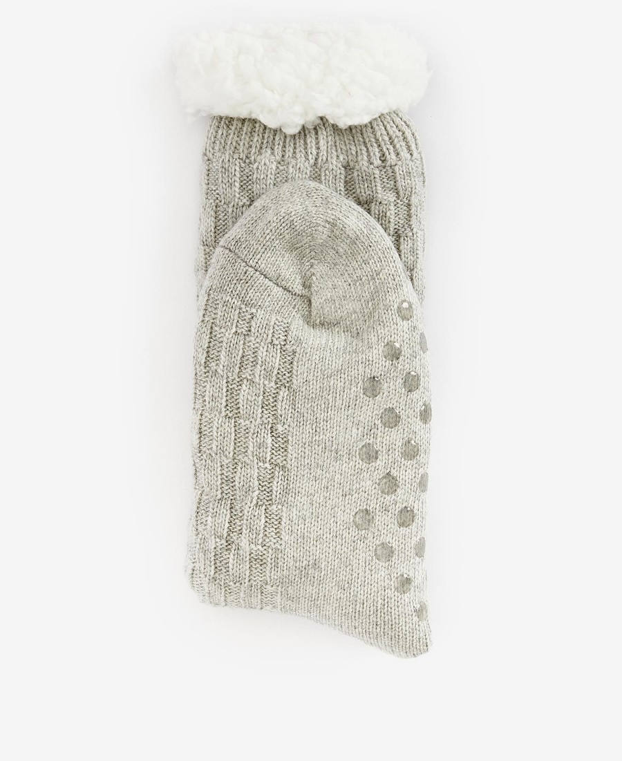 skarpetki wypoczynkowe cable knit