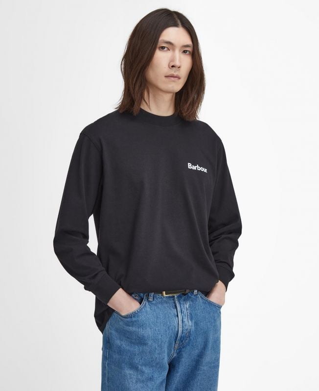 koszulka z długim rękawem baxter oversized