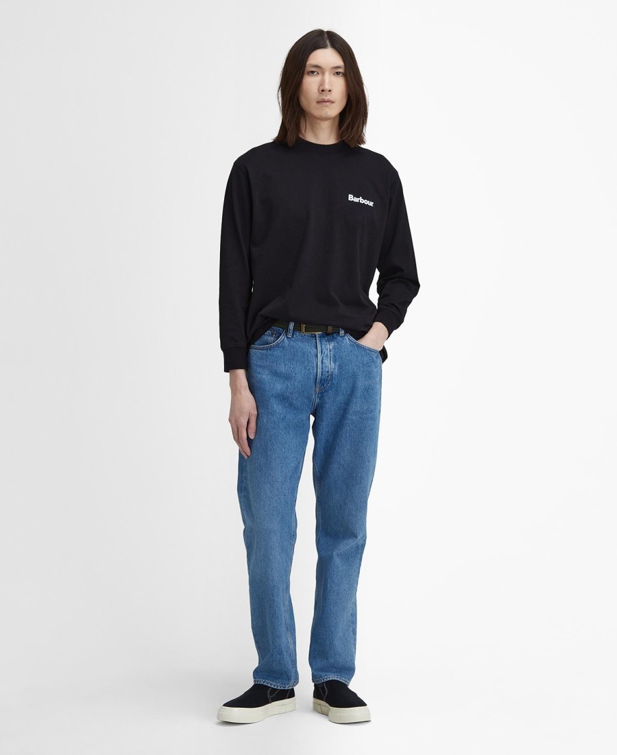 koszulka z długim rękawem baxter oversized