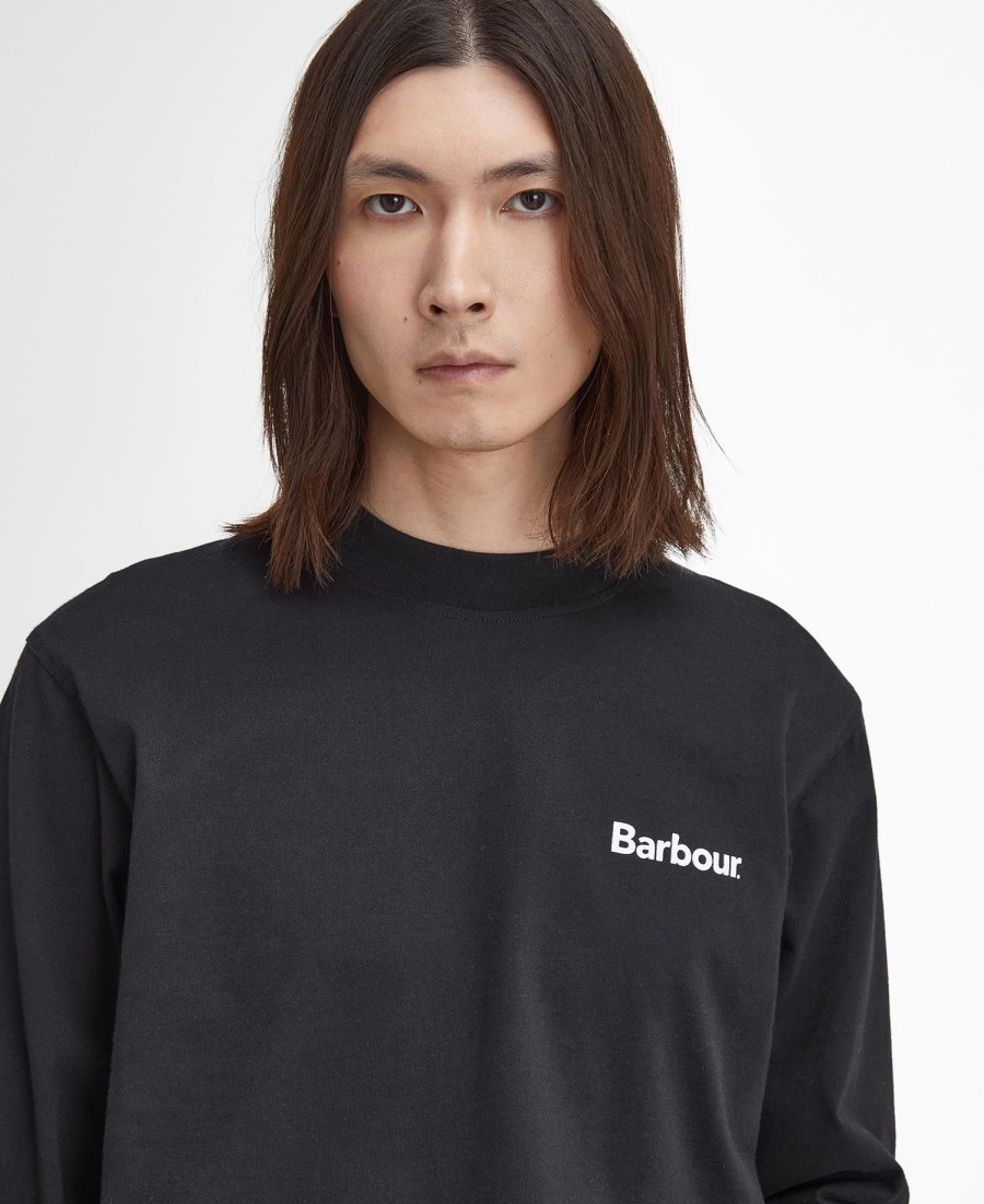 koszulka z długim rękawem baxter oversized
