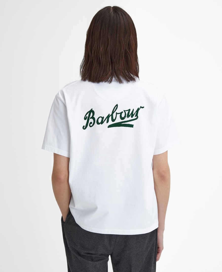 koszulka z grafiką bowery oversized