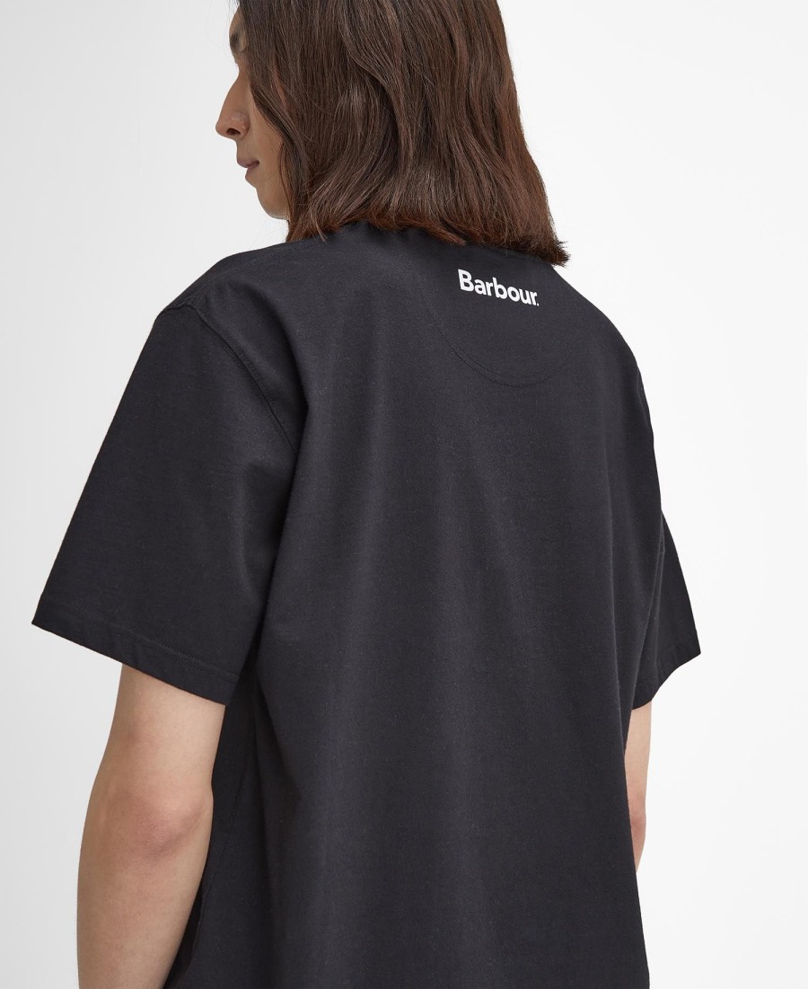 koszulka z grafiką pell oversized