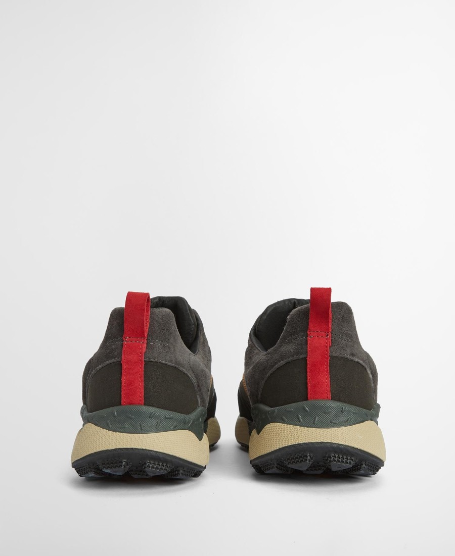 barbour x flower mountain back country uni sneakers