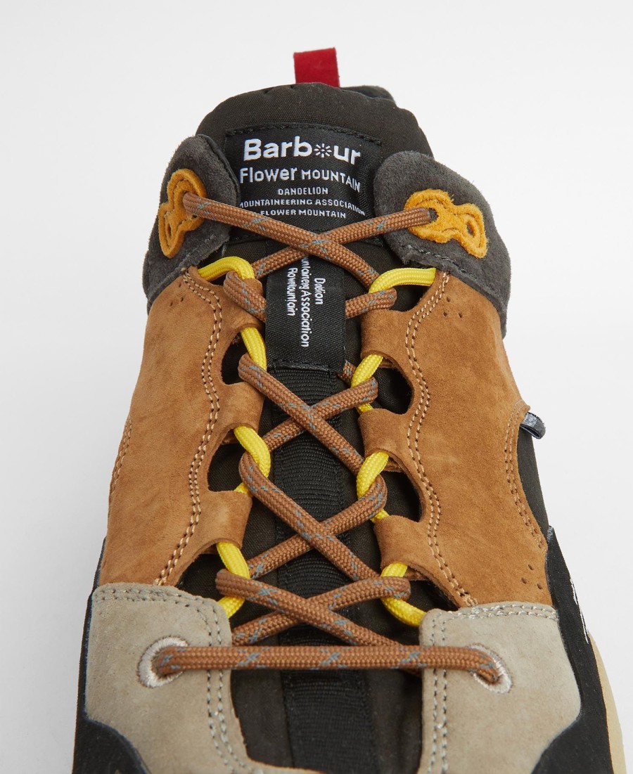 barbour x flower mountain back country uni sneakers