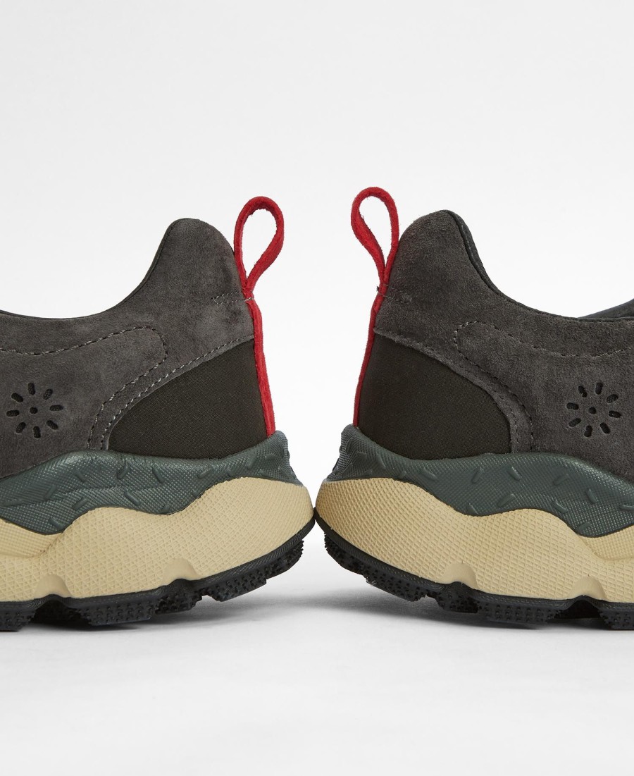 barbour x flower mountain back country uni sneakers
