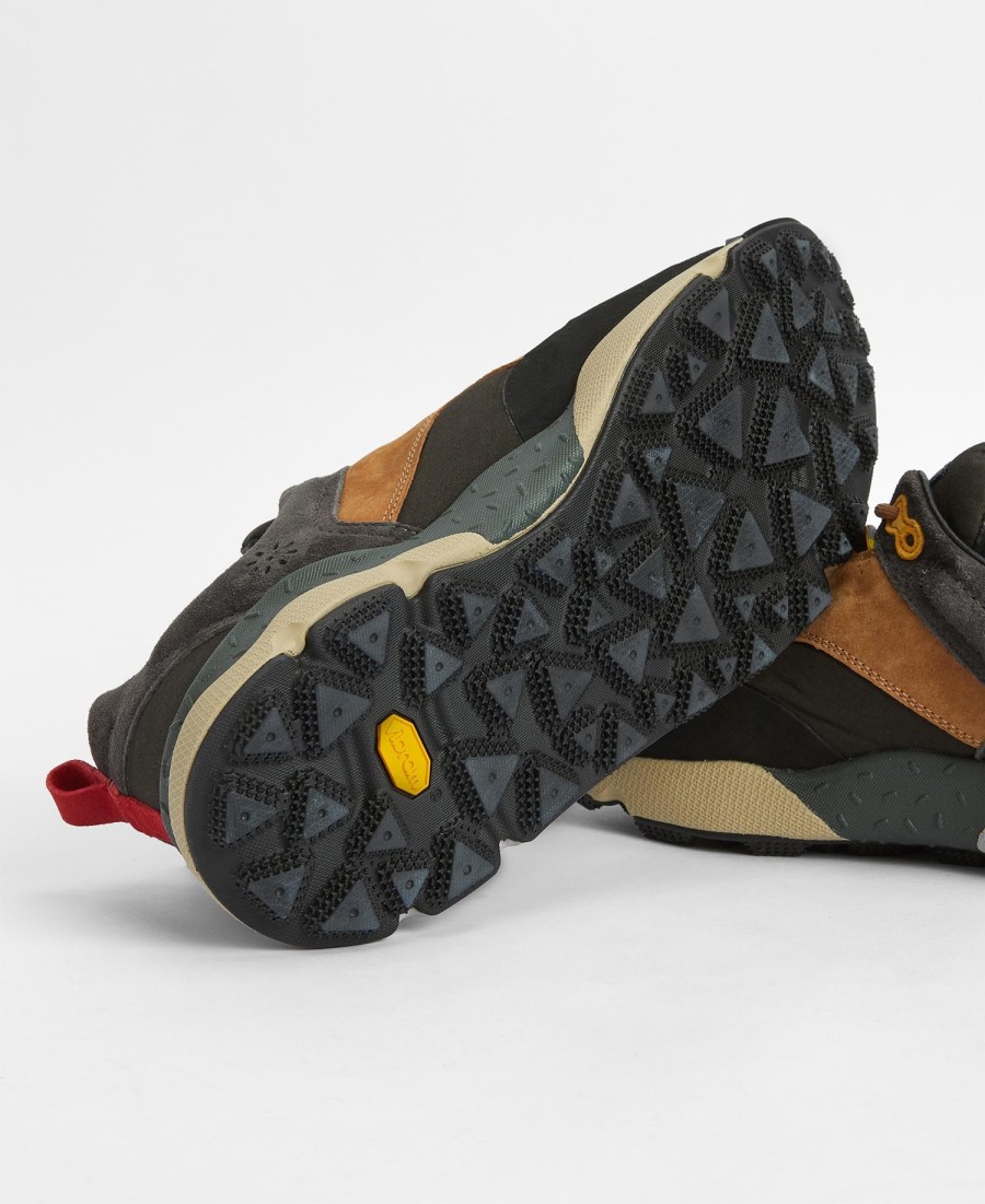 barbour x flower mountain back country uni sneakers