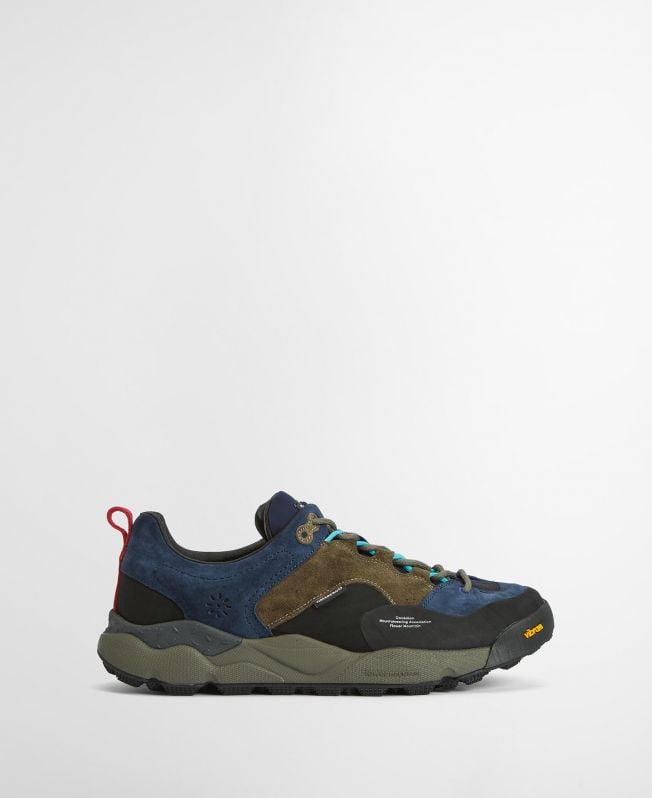 barbour x flower mountain back country uni sneakers