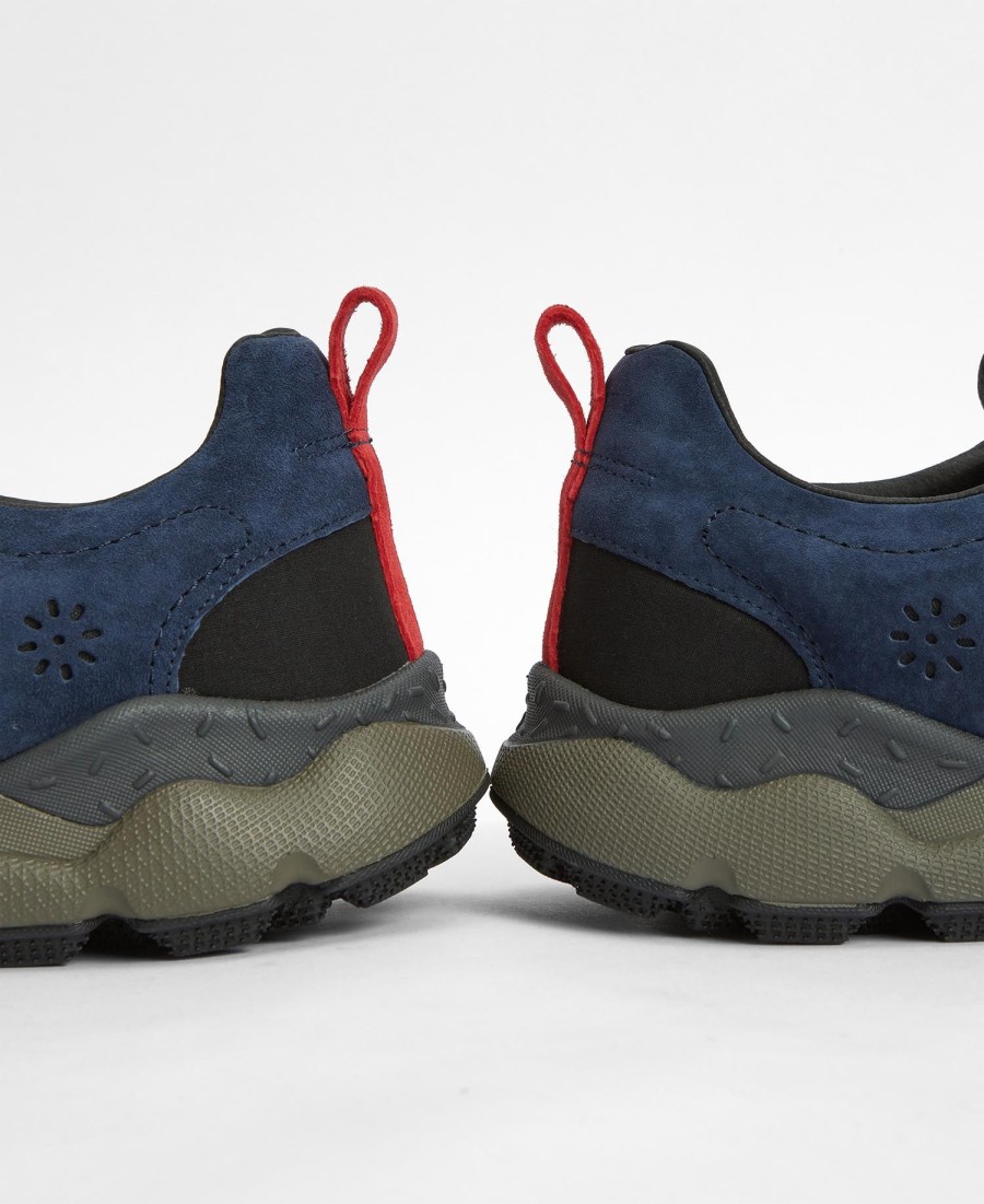 barbour x flower mountain back country uni sneakers