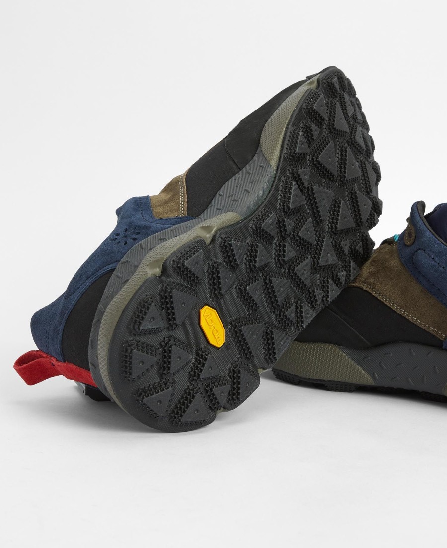 barbour x flower mountain back country uni sneakers