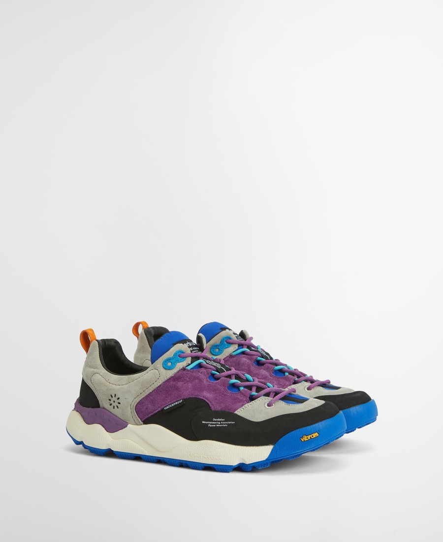 barbour x flower mountain back country uni sneakers
