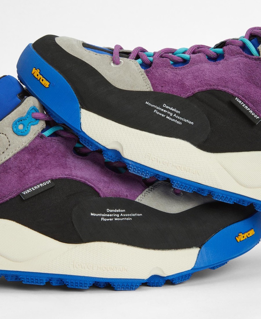 barbour x flower mountain back country uni sneakers