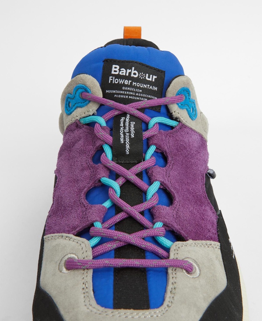 barbour x flower mountain back country uni sneakers