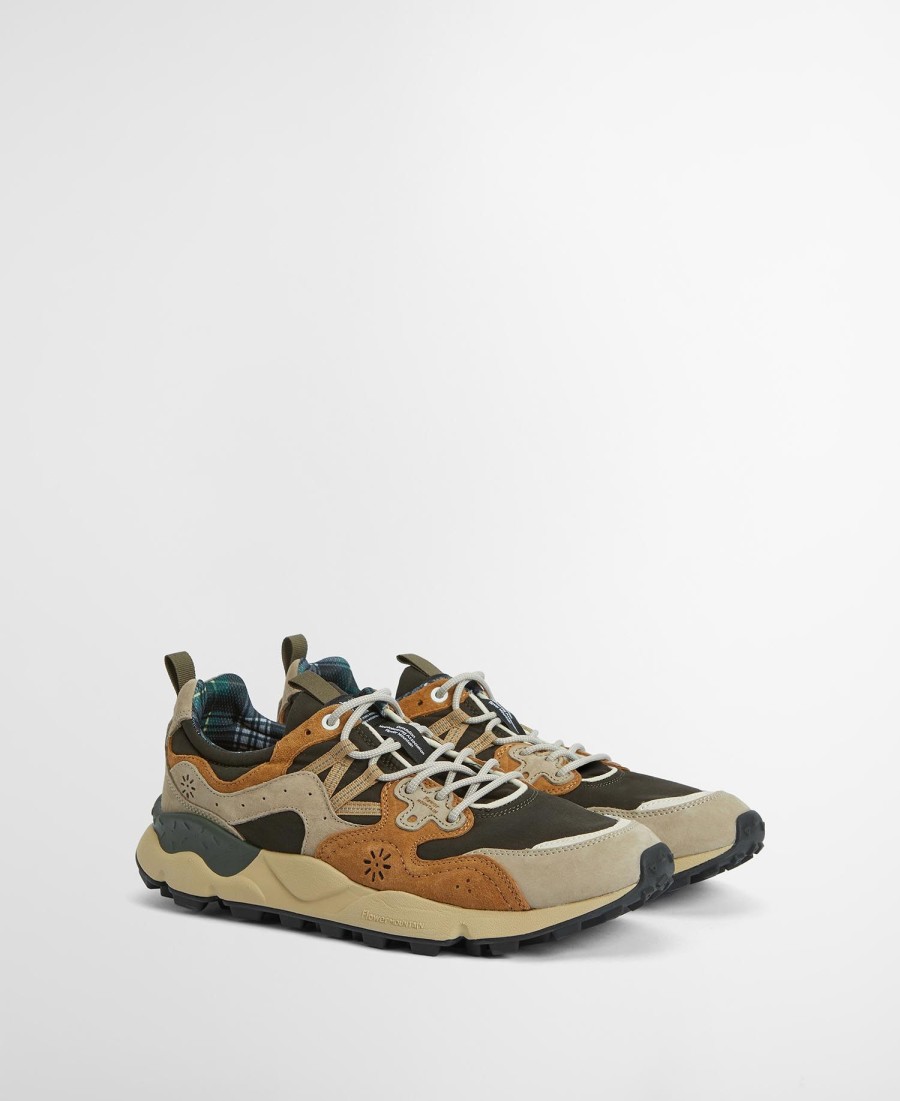 barbour x flower mountain yamano 3 uni sneakers