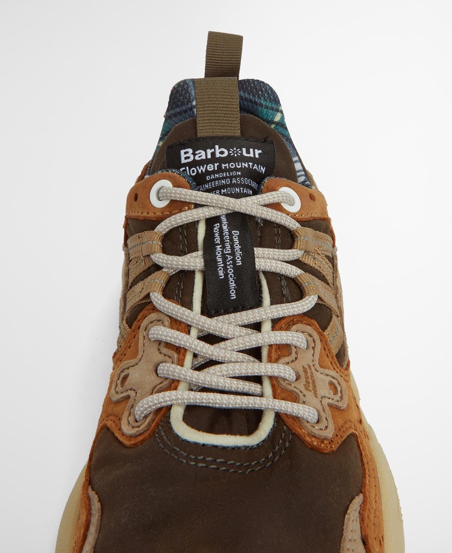barbour x flower mountain yamano 3 uni sneakers