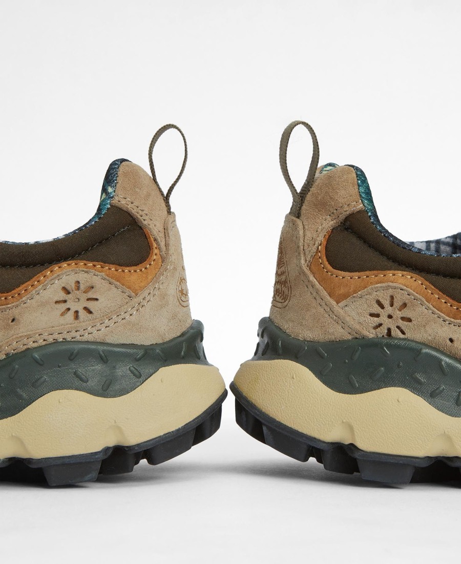 barbour x flower mountain yamano 3 uni sneakers