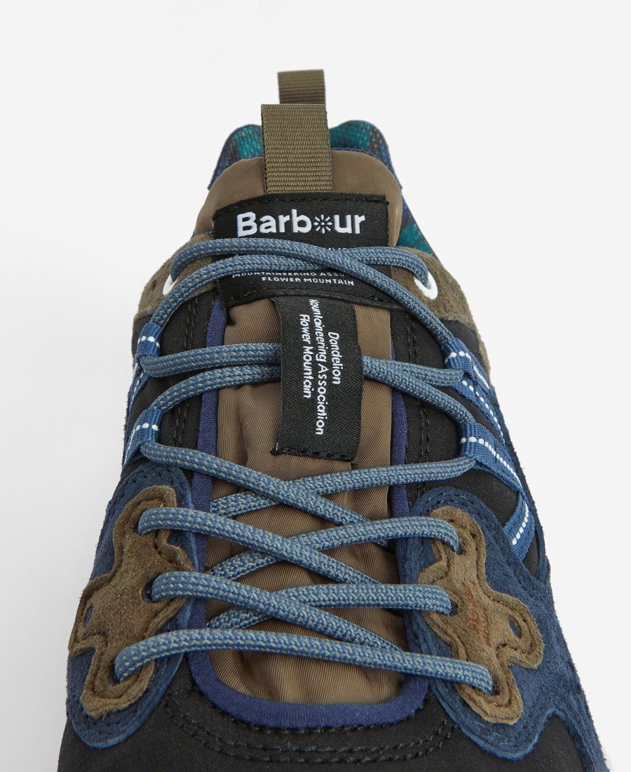 barbour x flower mountain yamano 3 uni sneakers