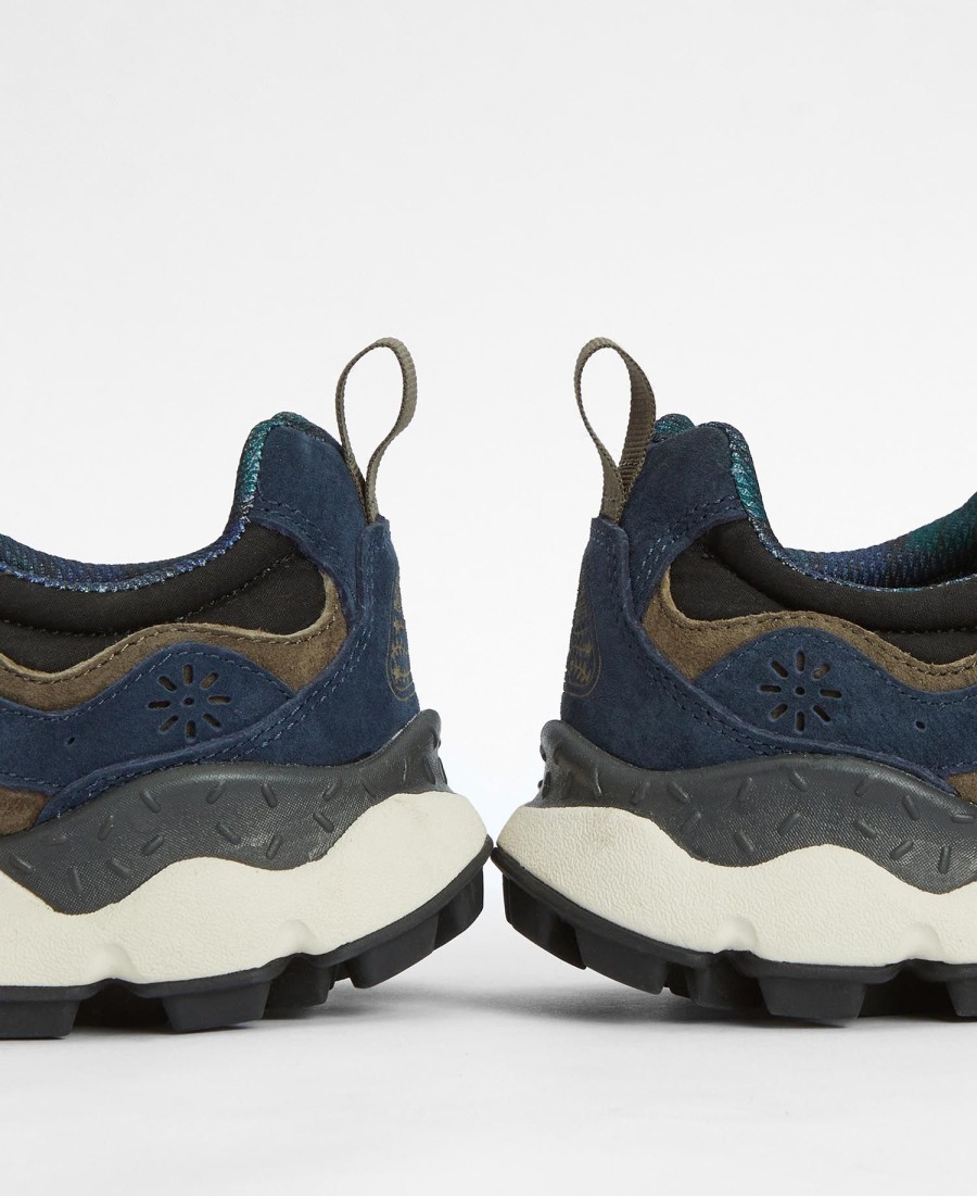 barbour x flower mountain yamano 3 uni sneakers