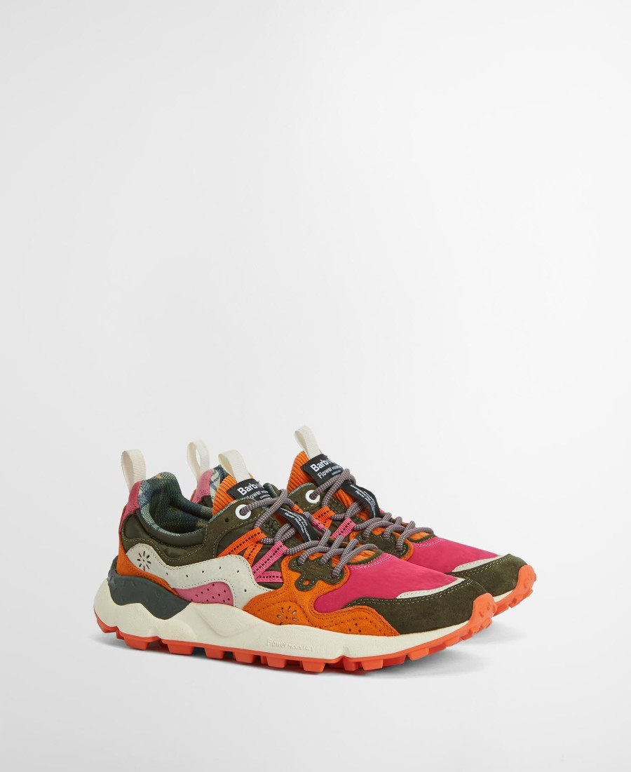 barbour x flower mountain yamano 3 uni sneakers