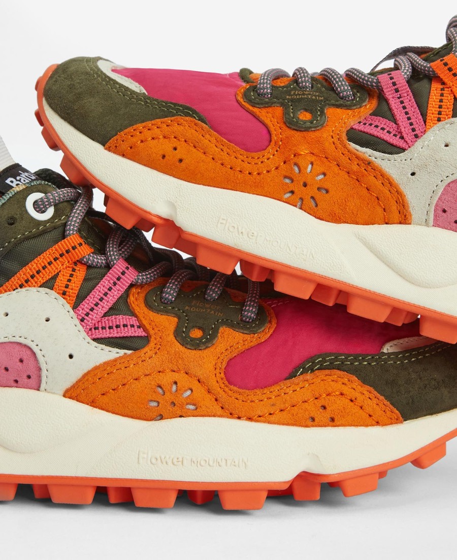 barbour x flower mountain yamano 3 uni sneakers