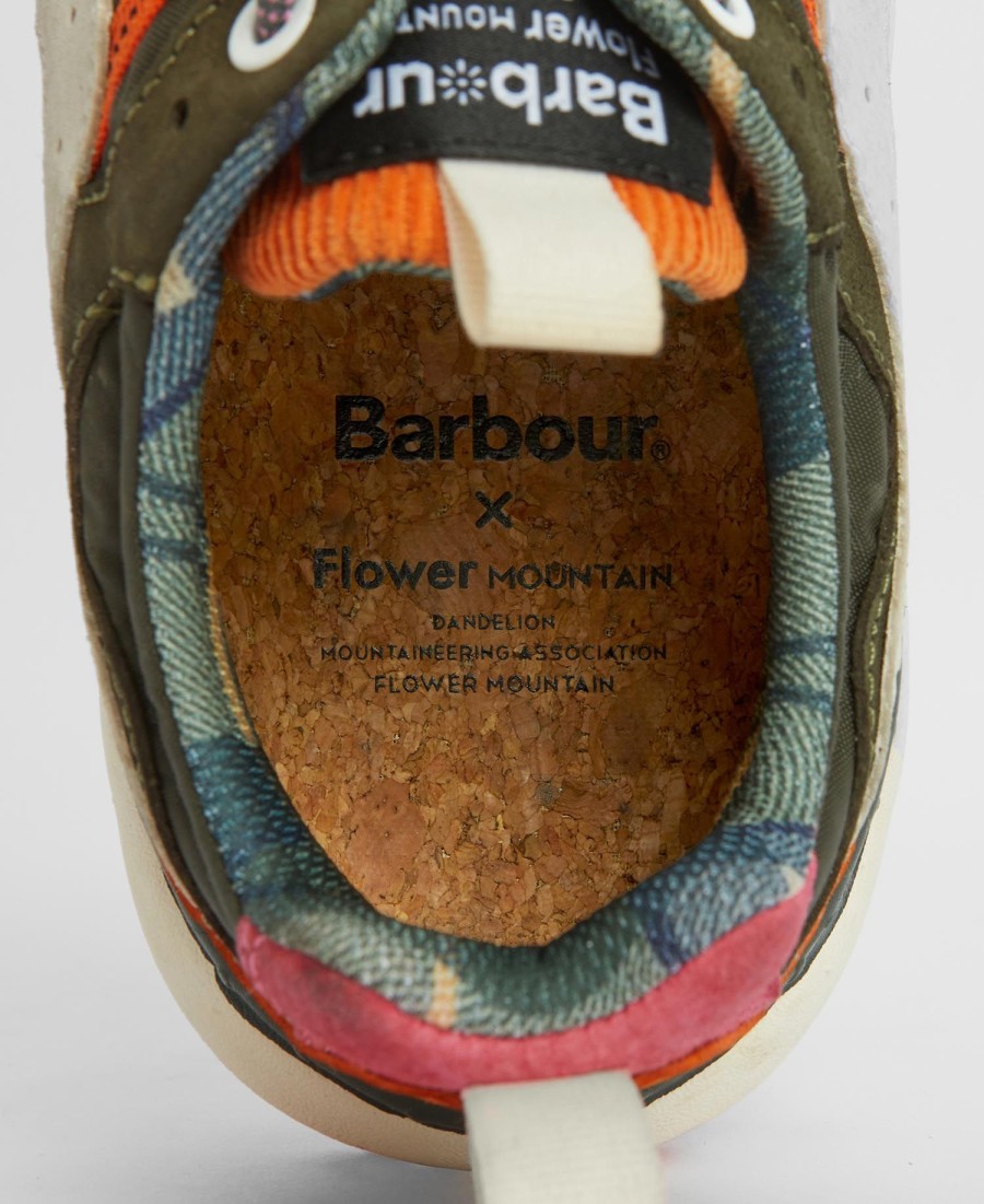 barbour x flower mountain yamano 3 uni sneakers