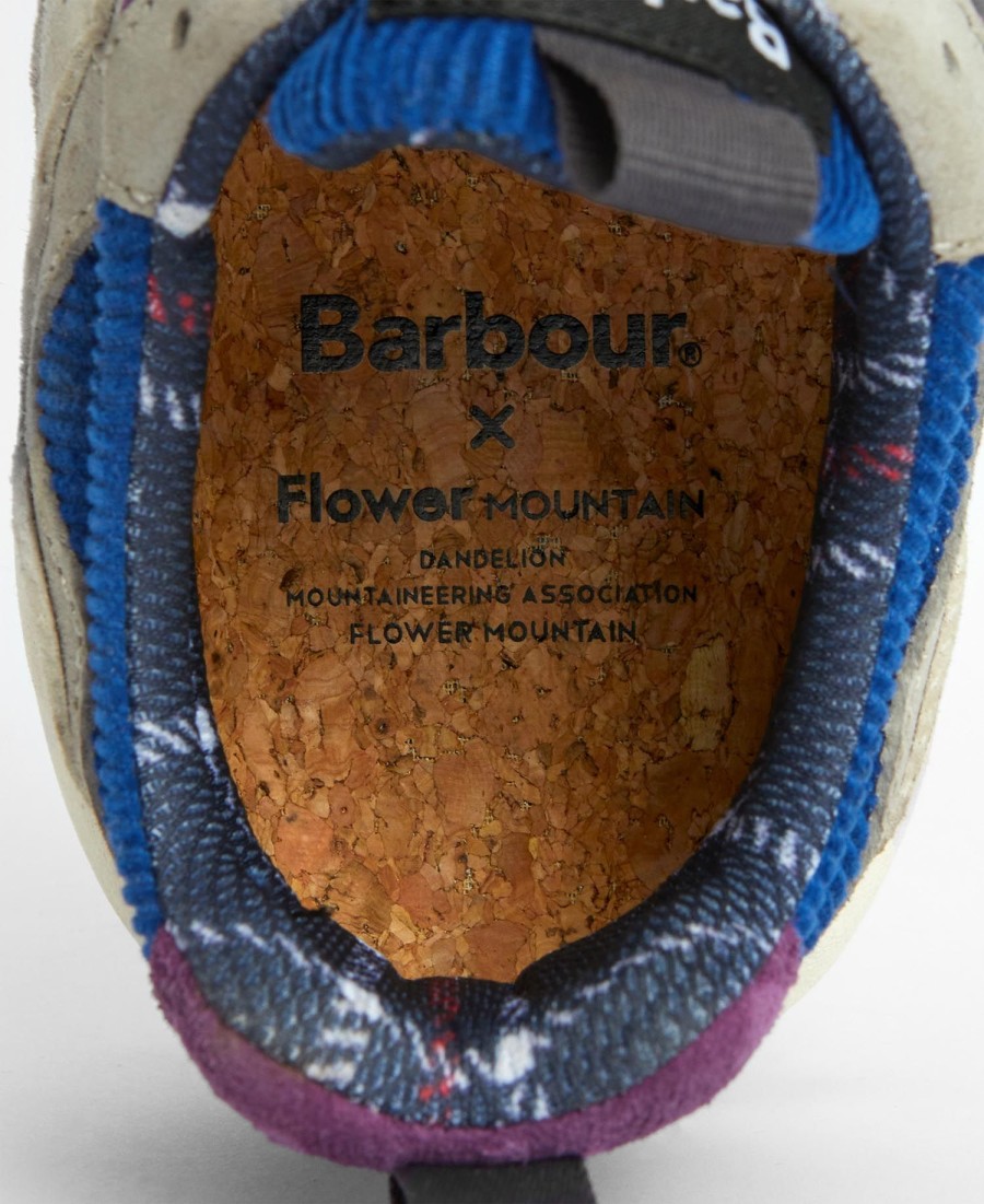 barbour x flower mountain yamano 3 uni sneakers