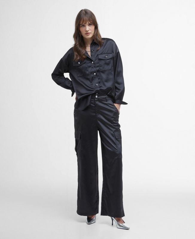 spodnie kaylee satin cargo
