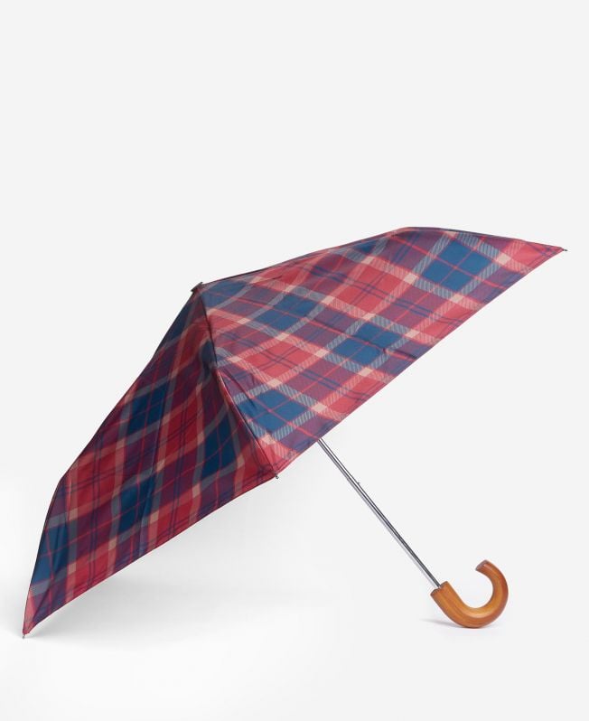 miniaturowy parasol w kratę